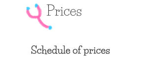 Prices Schedule of prices